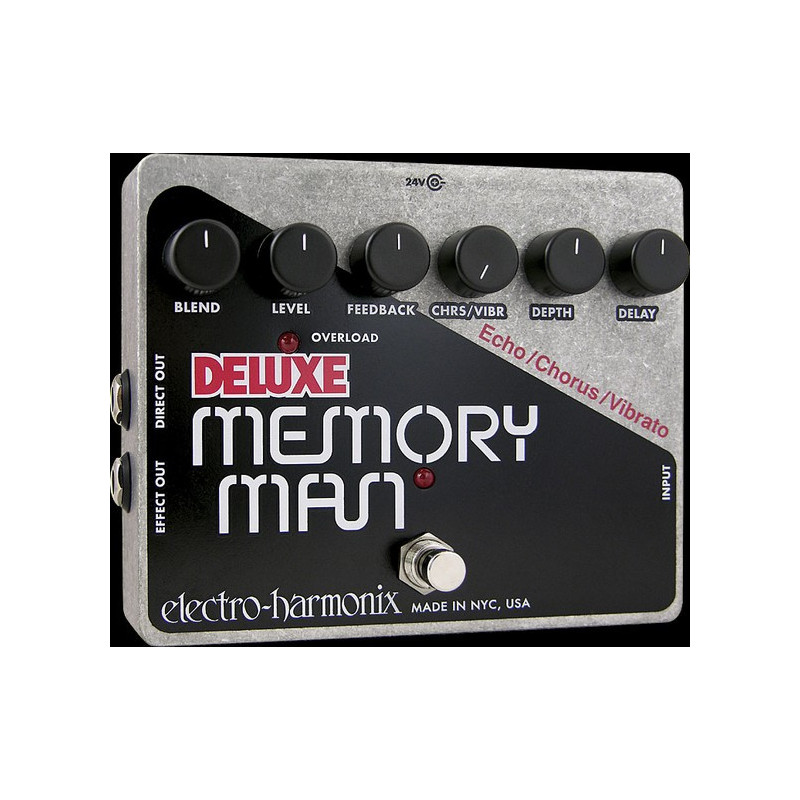 ELECTRO HARMONIX DELUXE MEMORY MAN - Analog Delay/Chorus/Vibrato