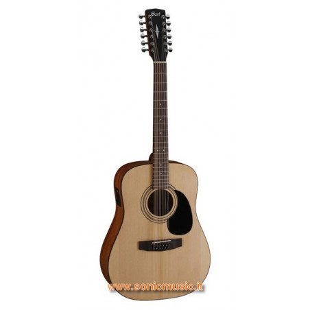 CORT AD810 12E w/BAG NS - CHITARRA ACUSTICA 12 CORDE ELETTRIFICATA CON BORSA