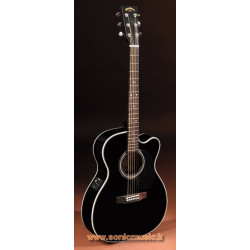 SIGMA GUITARS OOOMC 1 STE BK - CHITARRA ACUSTICA ELETTRIFICATA FISHMAN