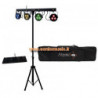 ATOMIC4DJ PLS4 WIRELESS - SET 4 FARI A LED DMX CON PEDALIERA WIRELESS