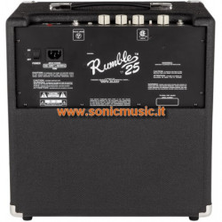 FENDER RUMBLE 25 V3 - AMPLIFICATORE COMBO PER BASSO