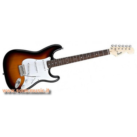 FENDER SQUIER STRATOCASTER BULLET RW BROWN SUNBURST