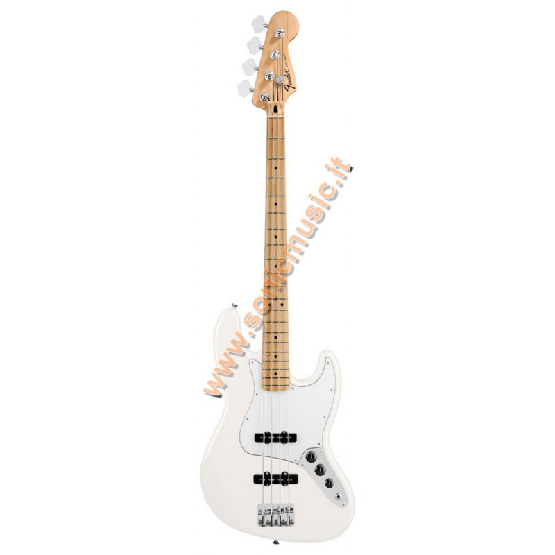 FENDER STANDARD JAZZ BASS MN - Arctic White