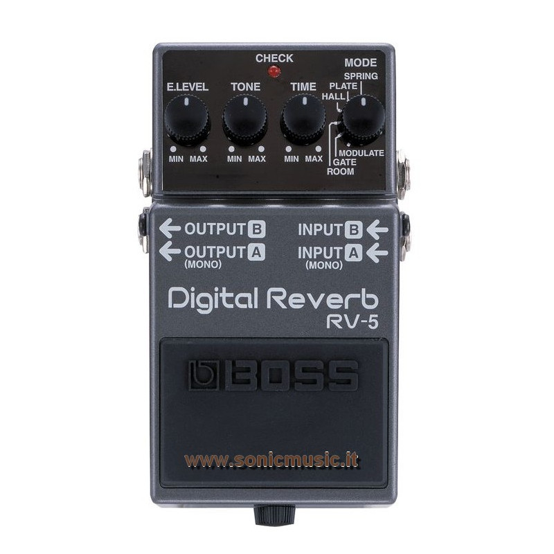 BOSS RV 5 DIGITAL REVERB