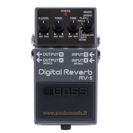 BOSS RV 5 DIGITAL REVERB