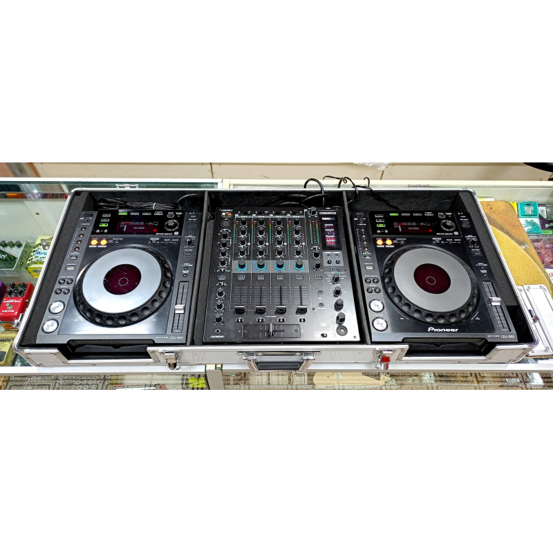 Console DJ 2 Pioneer CDJ 850 K Black + Reloop RMX 60