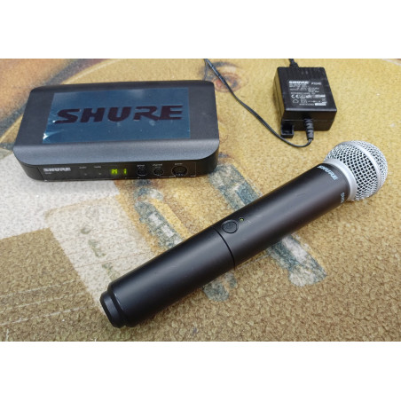 Shure BLX24 SM58 M17 - Radiomicrofono Palmare UHF