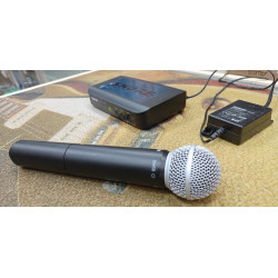 Shure BLX24 SM58 M17 - Radiomicrofono Palmare UHF